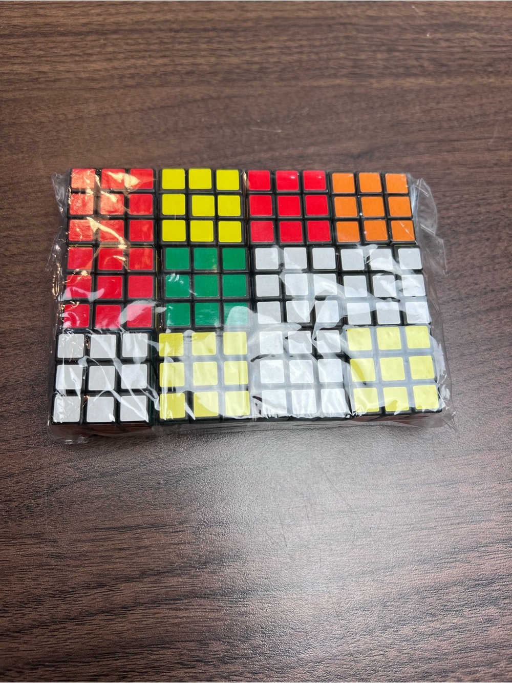 Mini Rubiks Cubes - Lot of 12 - Rubix